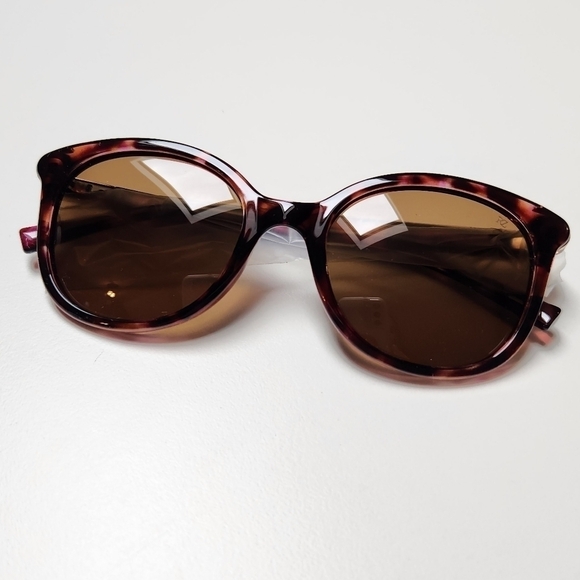 Rachel Zoe Sierra Sunglasses Tortoise Natural Brown - Picture 6 of 13